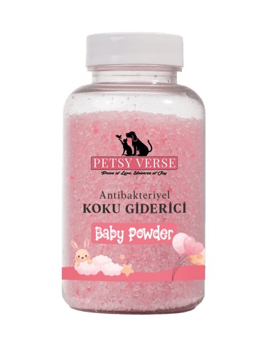 Petsy Verse Bebek Pudrası Kokulu Antibakteriyel Koku Giderici 220 Gr