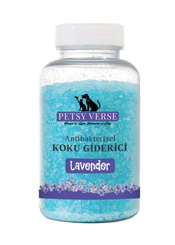 Petsy Verse - Petsy Verse Lavanta Kokulu Antibakteriyel Koku Giderici 220 Gr