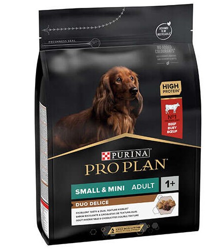 Pro Plan Dog Duo Delice Small Mini Beef 2.5 Kg