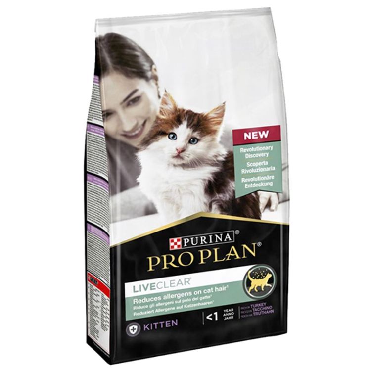 Pro Plan Live Clear Kitten Hindili 1.4 Kg