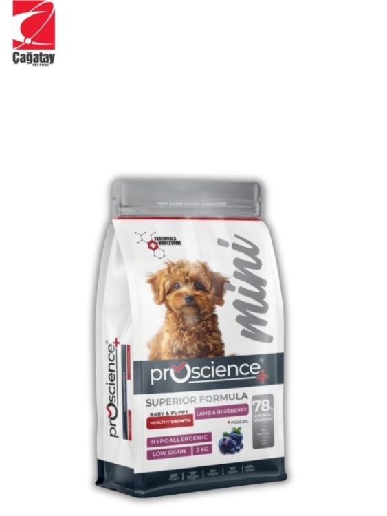 Pro Science Kuzu Etli & Yaban Mersinli Küçük Irk Yavru Köpek Maması 2 Kg