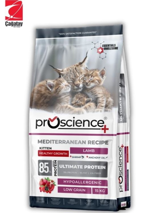Pro Science Kuzu Etli Yavru Kedi Maması 15 Kg
