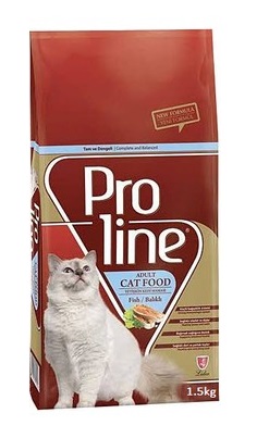 Proline - Proline Balıklı Yetişkin Kedi Maması 1.5 Kg X 3 Adet