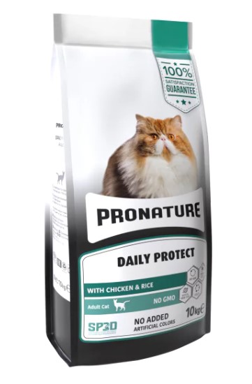 Pronature Daily Protect Tavuklu Pirinçli Yetişkin Kedi Maması 10 Kg