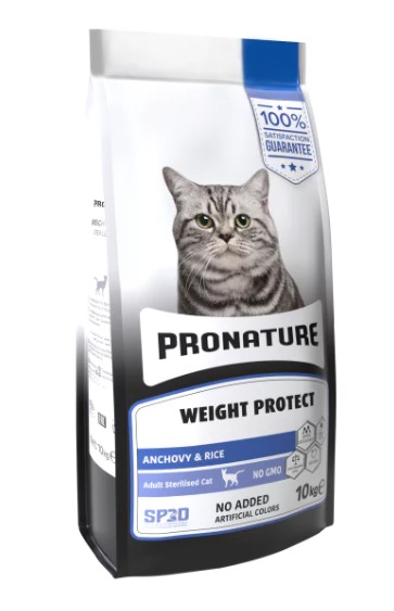 Pronature - Pronature Sterilised Weight Protect Hamsili Pirinçli Kısır Kedi Maması 10 Kg