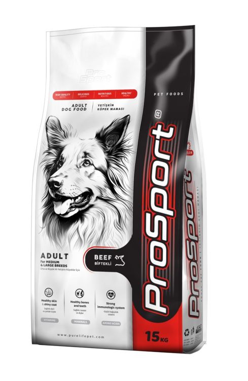 Prosport Biftekli Yetişkin Köpek Maması 15 Kg