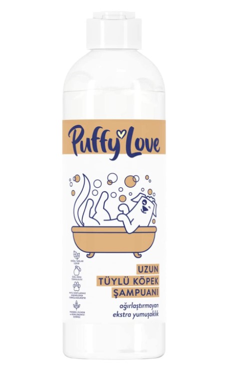 Puffy Love Uzun Tüylü Köpek Şampuanı 370 Ml