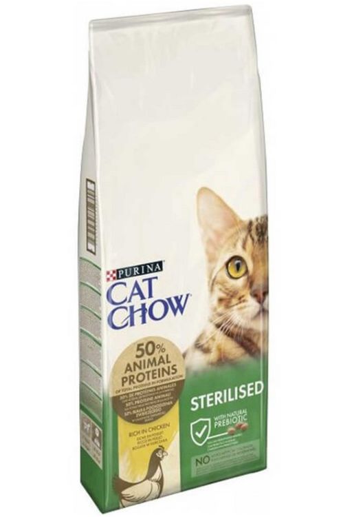 Purina Cat Chow Sterilised Tavuklu Kedi Maması 15kg