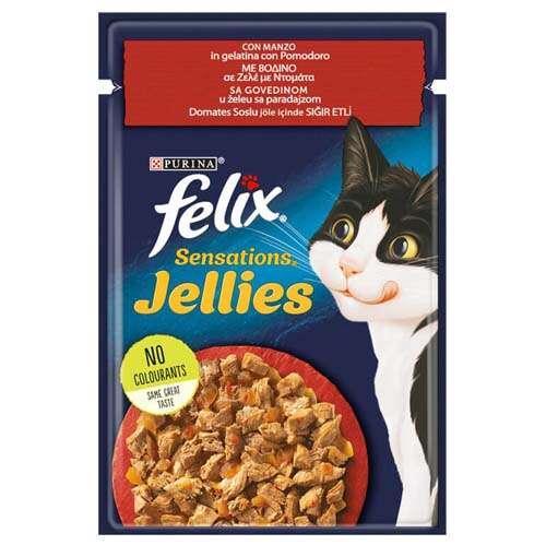 Felix Sığır Etli Domatesli Pouch Mama 85 Gr x 26 Adet