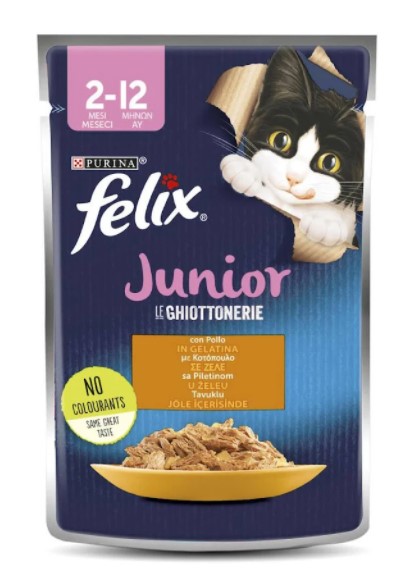Purina - Felix Yavru Tavuklu Pouch Mama 85 Gr X 26 Adet