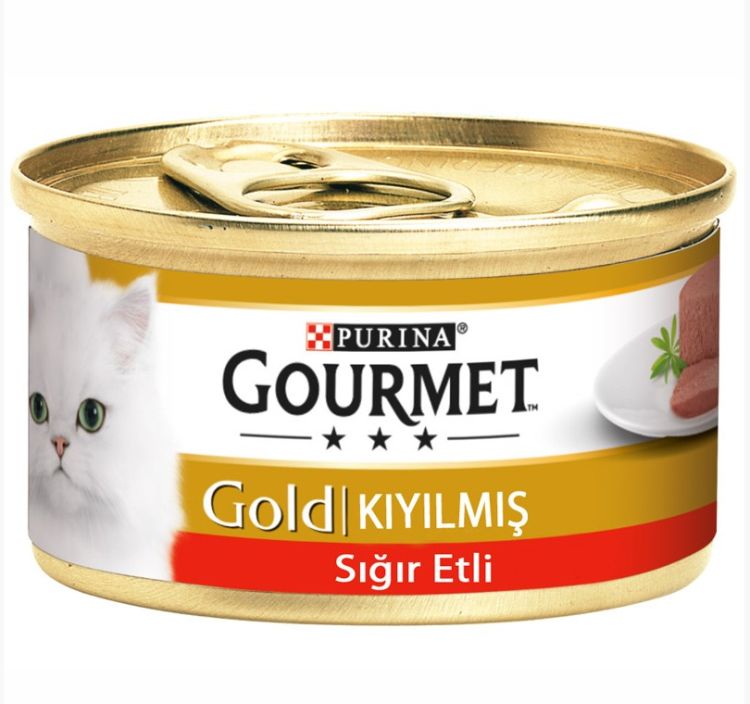 Purina Gourmet Kıyılmış Sığır Etli 85 Gr X 24 Adet