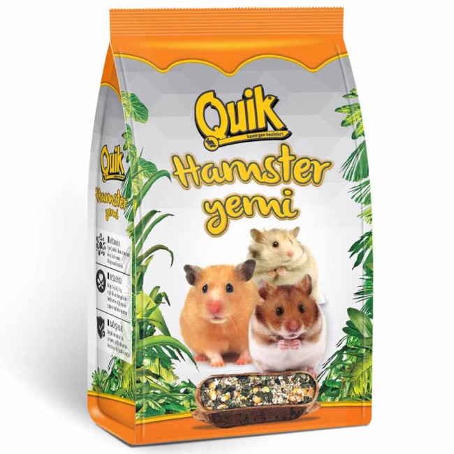 Quik - Quik Hamster Yemi 500 Gr X 6 Adet