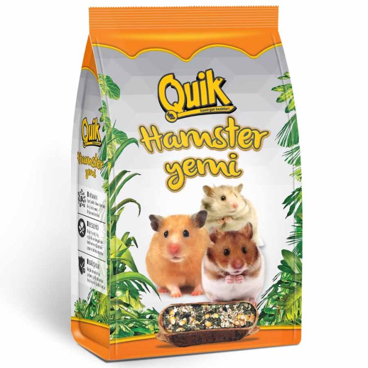 Quik Hamster Yemi 500 Gr X 6 Adet