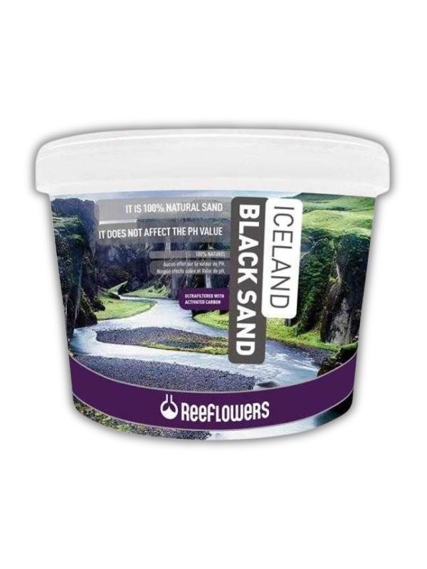 Reeflowers İceland Black Sand 1-2 Mm Siyah Akvaryum Kumu 25 Kg