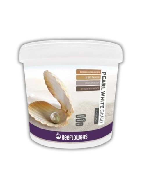 Reeflowers - Reeflowers Pearl White Sand 0.5-1 Mm Beyaz Akvaryum Kumu 25 Kg