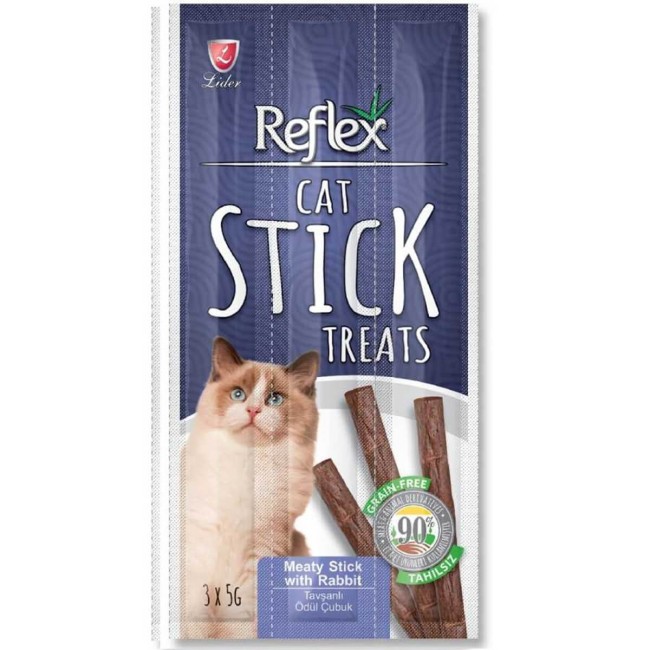 Reflex - Reflex Kedi Sticks Tavşanlı 15 Gr X 10 Adet