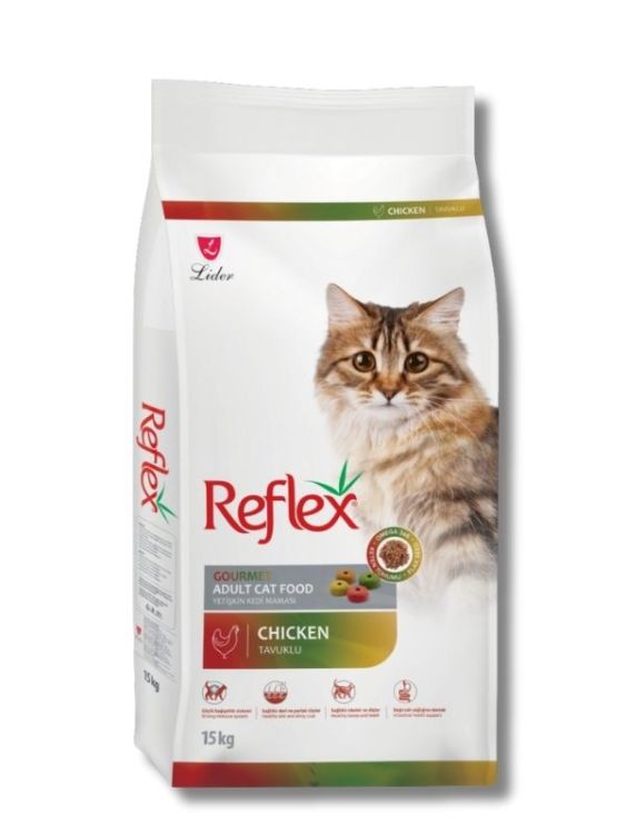 Reflex Multi Color Tavuklu Yetişkin Kedi Maması 15 kg