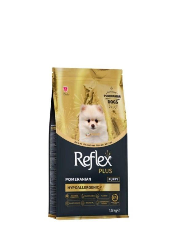 Reflex Plus Hipoalerjenik Pomeranian Yavru Köpek Maması 1,5 kg