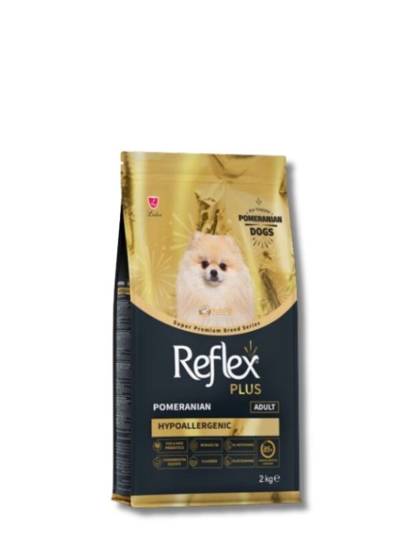 Reflex Plus Hipoalerjenik Pomeranian Yetişkin Köpek Maması 2 kg