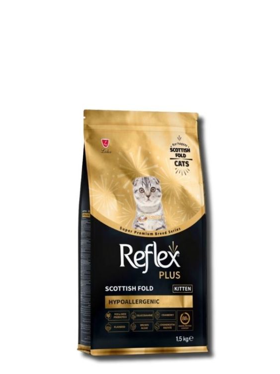 Reflex Plus Hipoalerjenik Scottish Fold Yavru Kedi Maması 1,5 kg