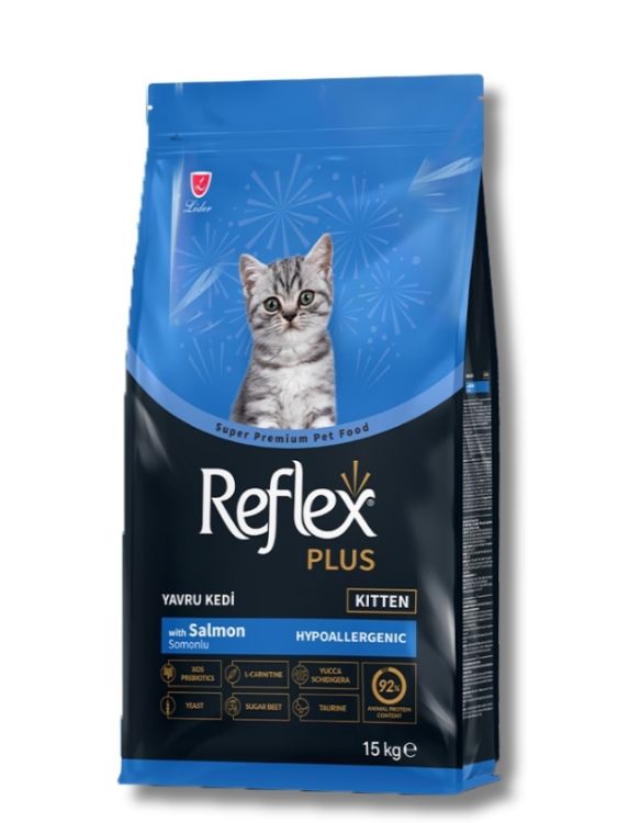 Reflex Plus Kitten Somonlu Yavru Kedi Maması 15 kg