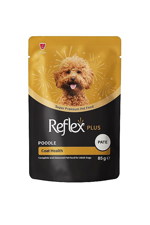 Reflex Plus Poodle Yetişkin Köpek Pouch Mama 85 Gr