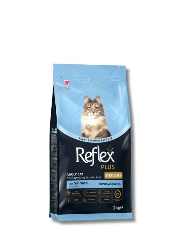 Reflex Plus Somonlu Kısırlaştırılmış Kedi Maması 2 kg