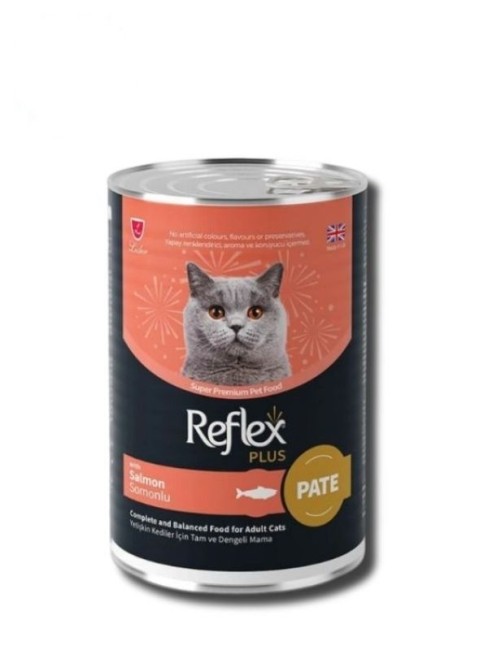 Reflex Plus - Reflex Plus Somonlu Pate Form Kedi Konservesi 395 gr