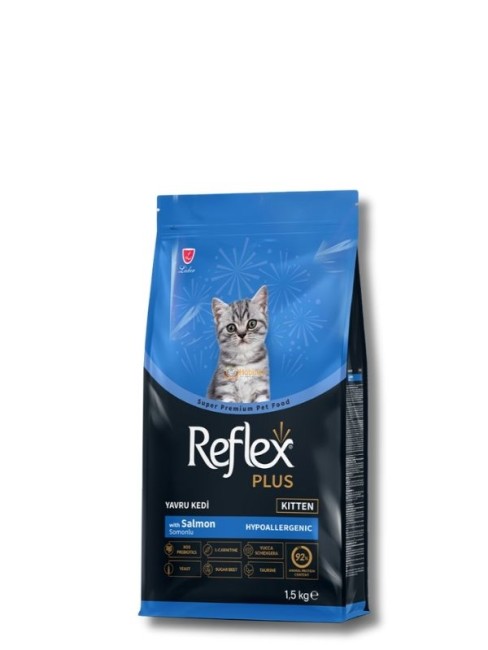 Reflex Plus - Reflex Plus Somonlu ve Pirinçli Yavru Kedi Maması 1,5 kg