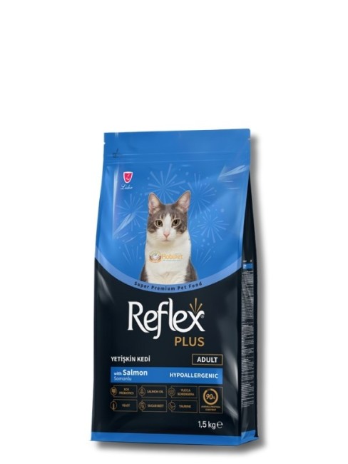 Reflex Plus - Reflex Plus Somonlu Yetişkin Kedi Maması 1,5 kg