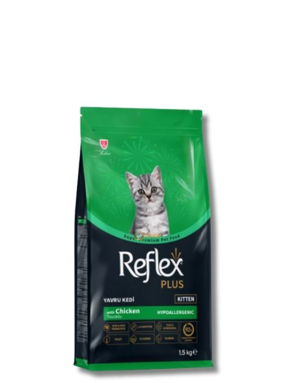 Reflex Plus Tavuklu Yavru Kedi Maması 1,5 kg