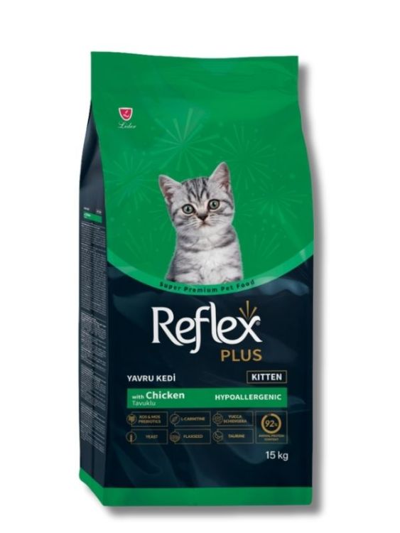 Reflex Plus Tavuklu Yavru Kedi Maması 15 kg