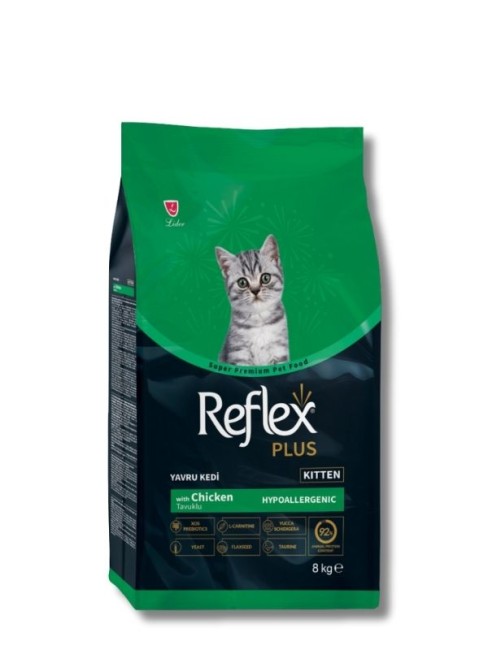Reflex Plus - Reflex Plus Tavuklu Yavru Kedi Maması 8 kg