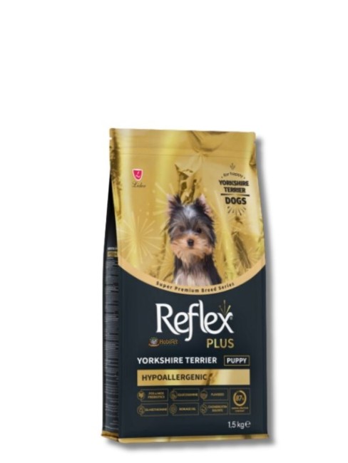 Reflex Plus - Reflex Plus Hipoalerjenik Yorkshire Terrier Yavru Köpek Maması 1,5 kg