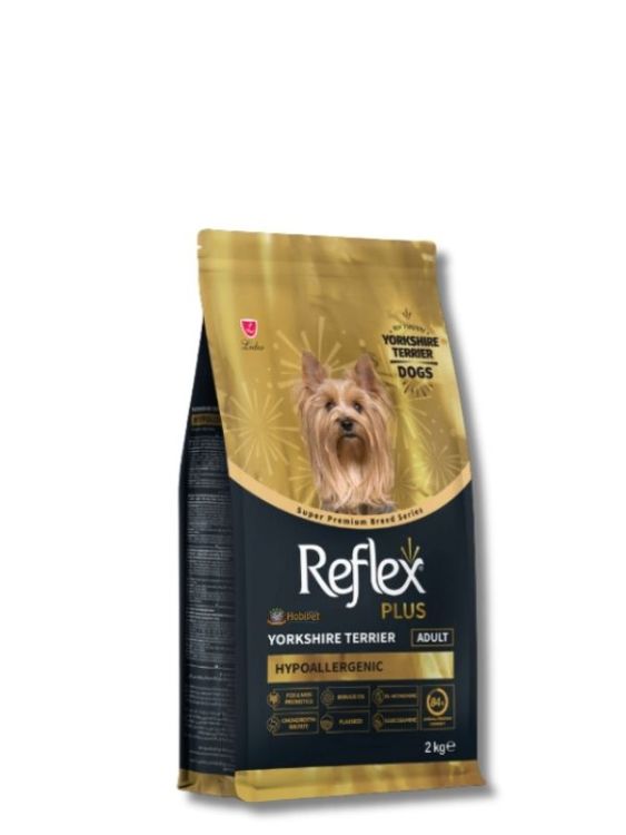 Reflex Plus Hipoalerjenik Yorkshire Terrier Yetişkin Köpek Maması 2 kg