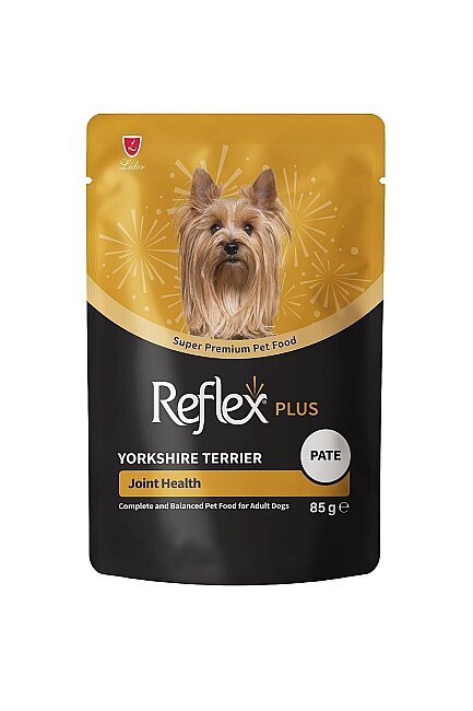 Reflex Plus - Reflex Plus Yorkshire Terrier Yetişkin Köpek Pouch Mama 85 Gr