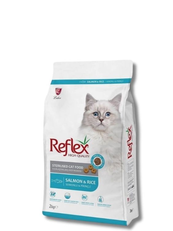 Reflex Somonlu ve Pirinçli Kısırlaştırılmış Kedi Maması 2 kg