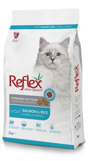 Reflex - Reflex Sterilised Somonlu Pirinçli Kedi Maması 2 Kg