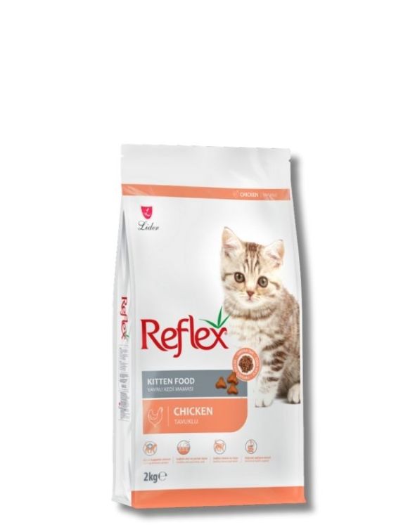 Reflex Tavuklu ve Pirinçli Yavru Kedi Maması 2 kg