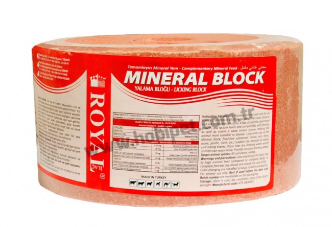 Royal İlaç - Royal Mineral Blok Yalama Taşı 3kg