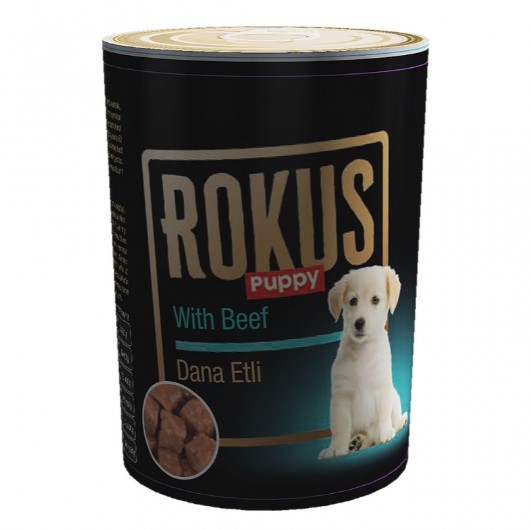 Rokus Puppy Dana Etli Yavru Köpek Konserve 410 Gr X 24 Adet