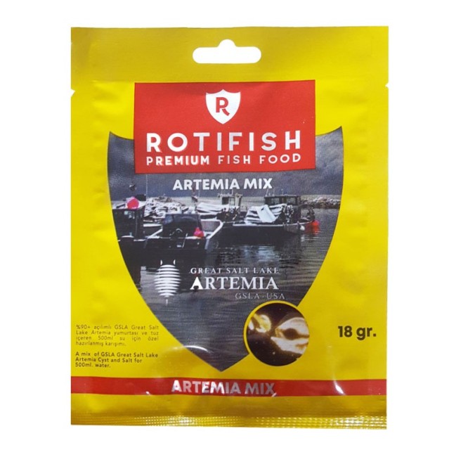 Rotifish - Rotifish Artemia Mix 18 Gr X 20 Adet