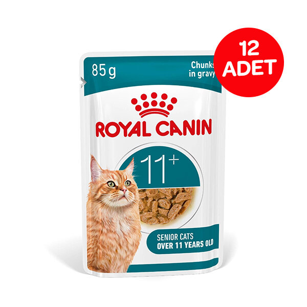 Royal Canin Ageing +11 Gravy Pouch 85 Gr X 12 Adet