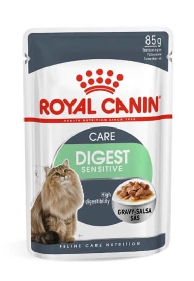 Royal Canin - Royal Canin Digest Sensitive Gravy Pouch 85 Gr X 12 Adet
