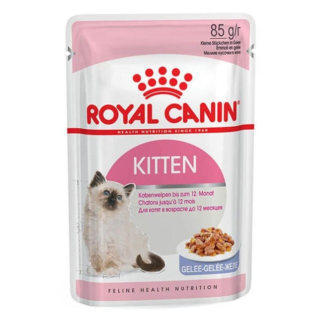 Royal Canin - Royal Canin Kitten Pouch Jelly 85 Gr X 12 Adet