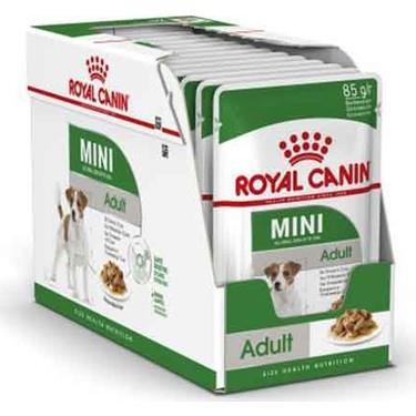 Royal Canin - Royal Canin Mini Adult Yetişkin Köpek Pouch 85 Gr X 12 Adet