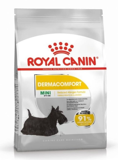 Royal Canin - Royal Canin Mini Derma Comfort Yetişkin Köpek Maması 3 Kg