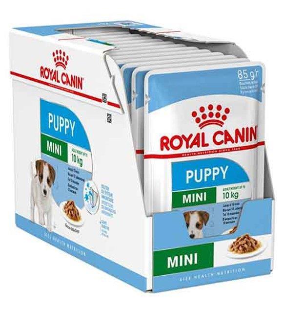Royal Canin - Royal Canin Mini Puppy Yavru Köpek Pouch 85 Gr X 12 Adet