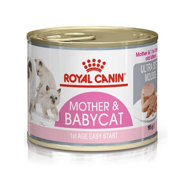 Royal Canin - Royal Canin Mother Babycat Konserve 195 Gr X 12 Adet