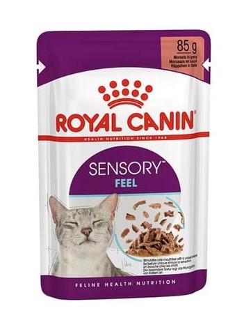 Royal Canin - Royal Canin Sensory Feel Gravy Pouch 85 Gr X 12 Adet